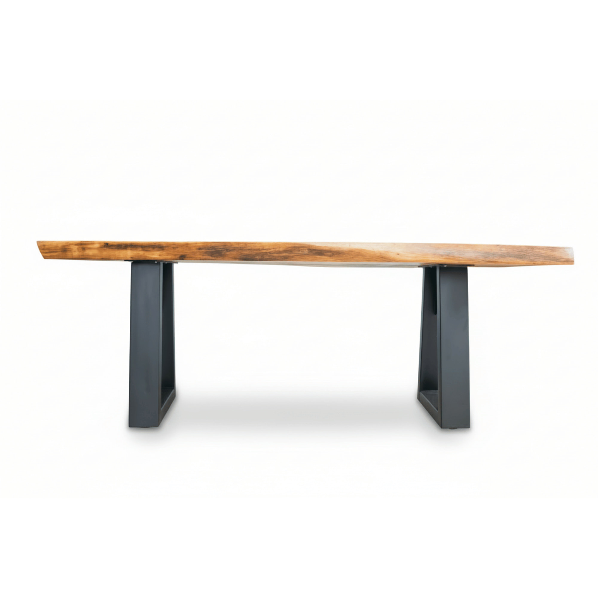 COMEDOR DE MADERA SAMÁN CON BASE METÁLICA - Imagen 3