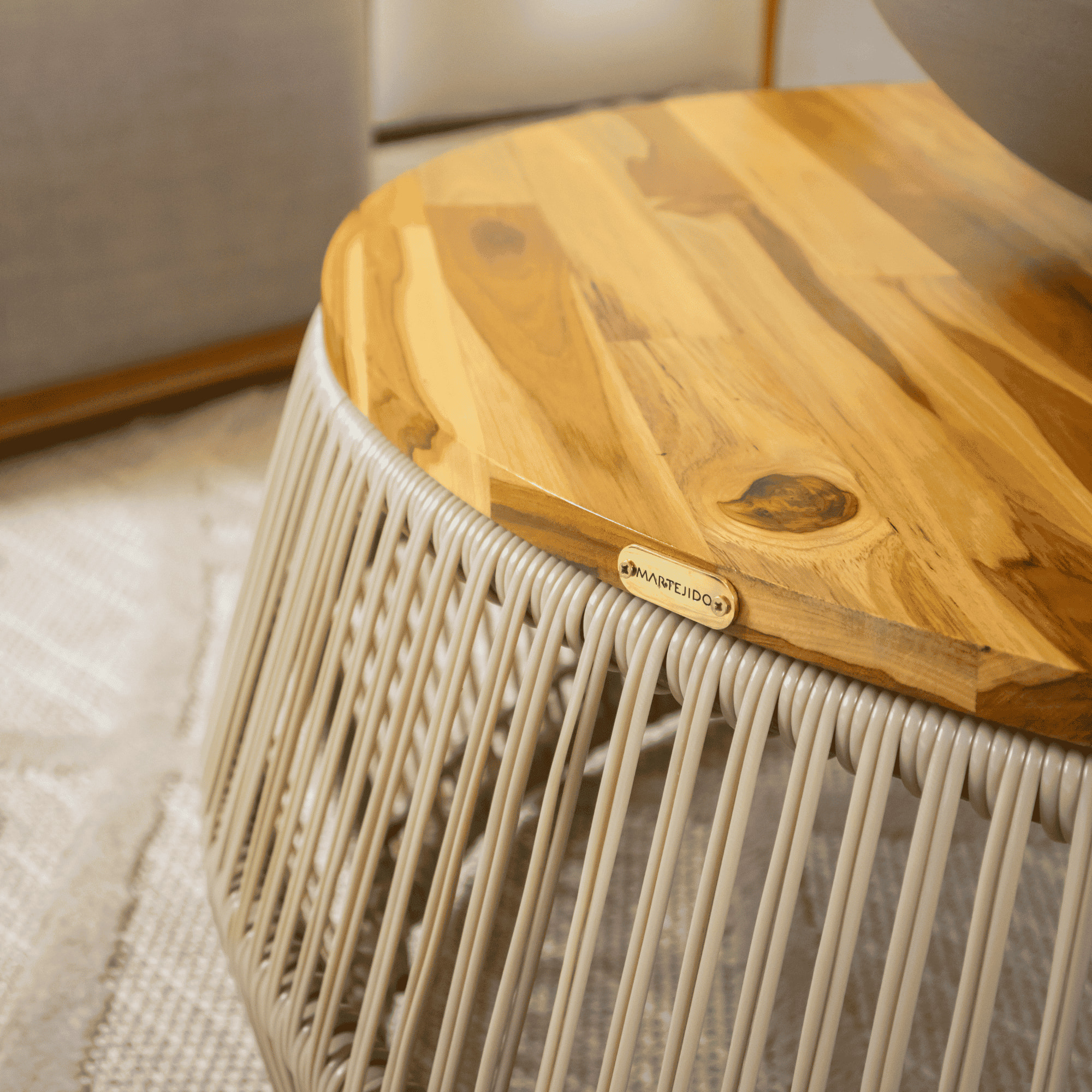 SALA YARÁ CON COJINERÍA GRIS EN LINO<br><i><small style="color:grey;">4 Piezas</i></small> - Imagen 7